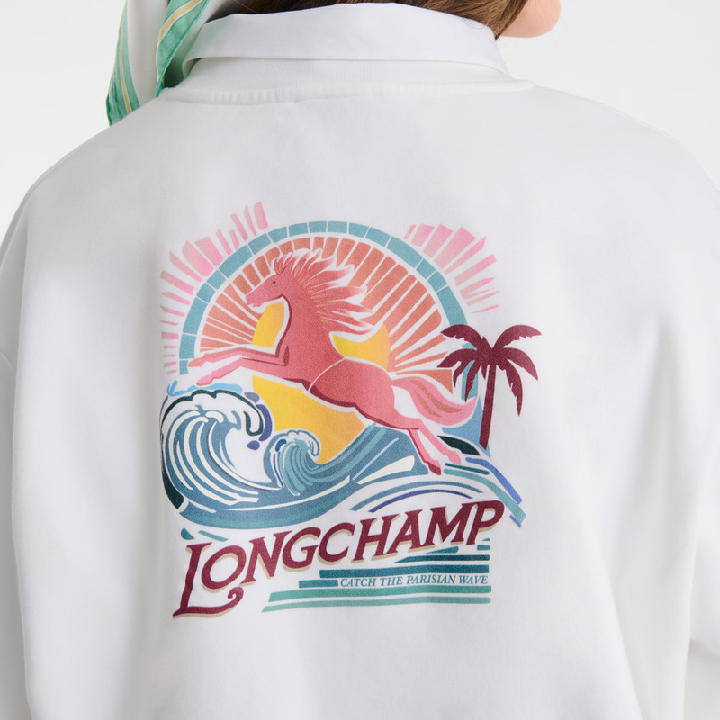 Sweatshirt White - Jersey 5