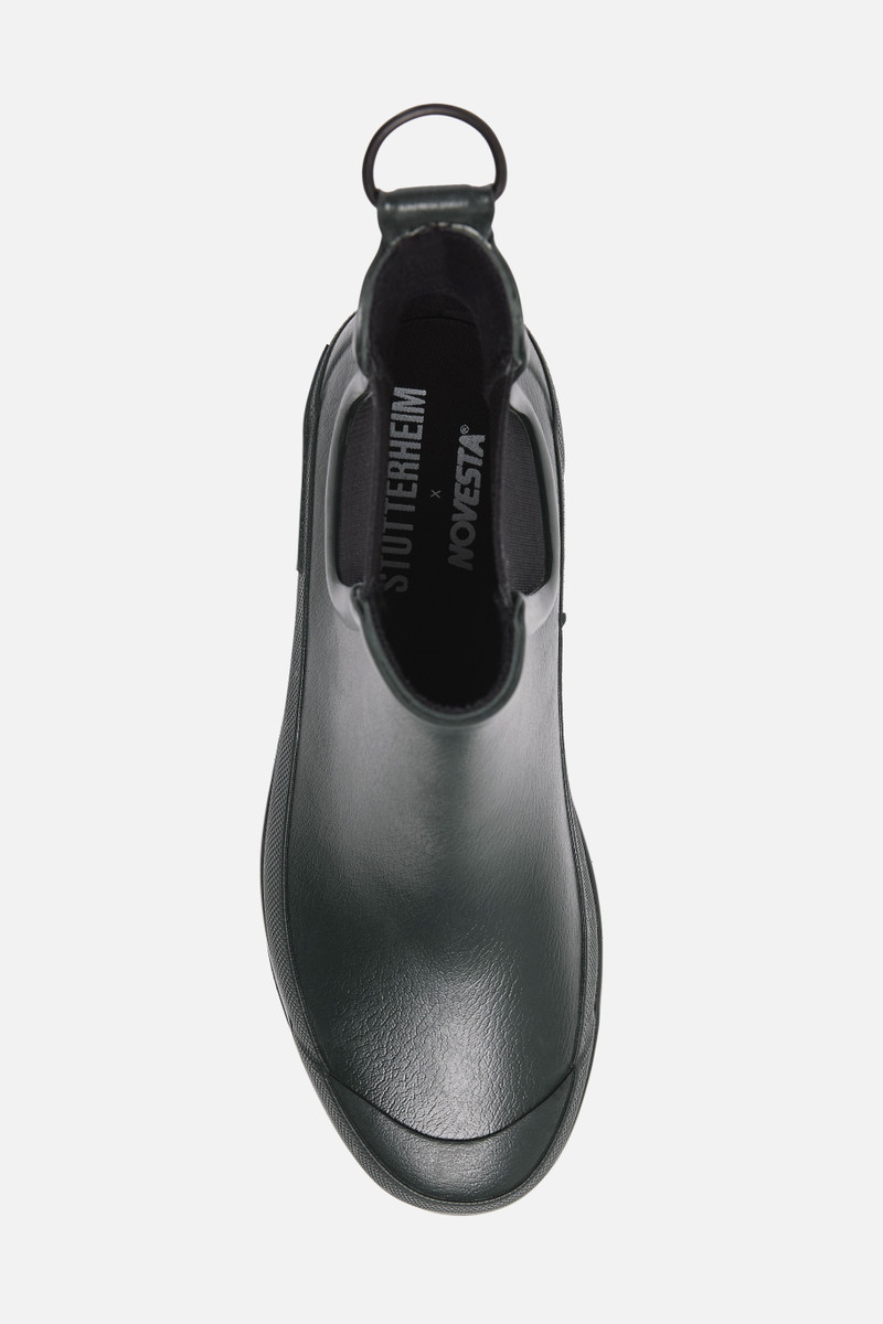 Dark Green Waterproof Chelsea Rainwalker Boots 3