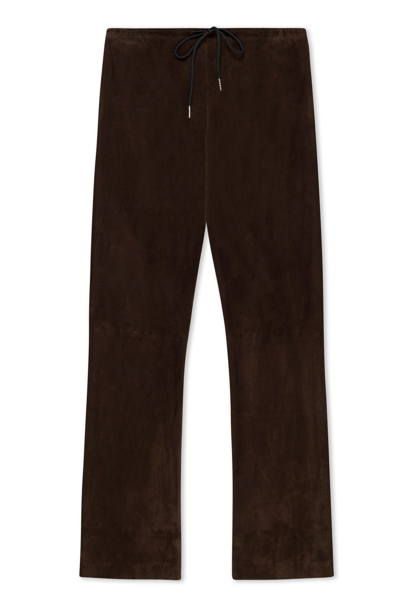 AMERICANO SUEDE STRAIGHT LEG PANTS - 5