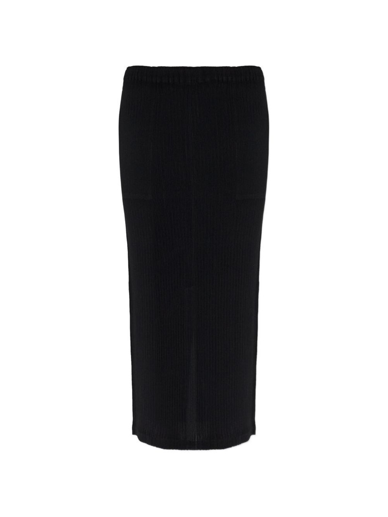 pleated long-lenght skirt 1