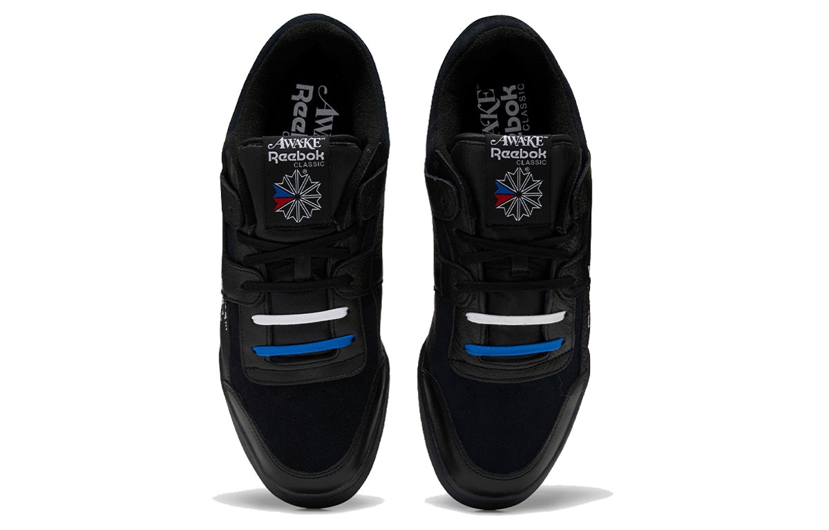 Reebok Mens Workout Plus EG6741 Black Awake Lace Up Low‎ Top Sneaker Shoes  7 Workout Plus Shoes - Reebok main image 3