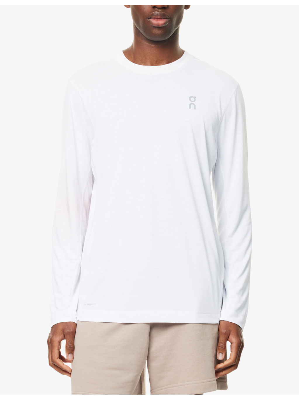 Train Long-T Graphic-Print Stretch-Woven Top - 3