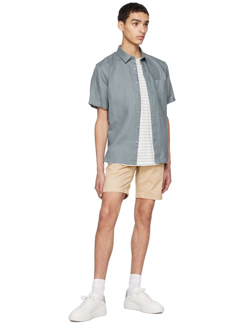 Vince Blue Patch Pocket Shirt outlook