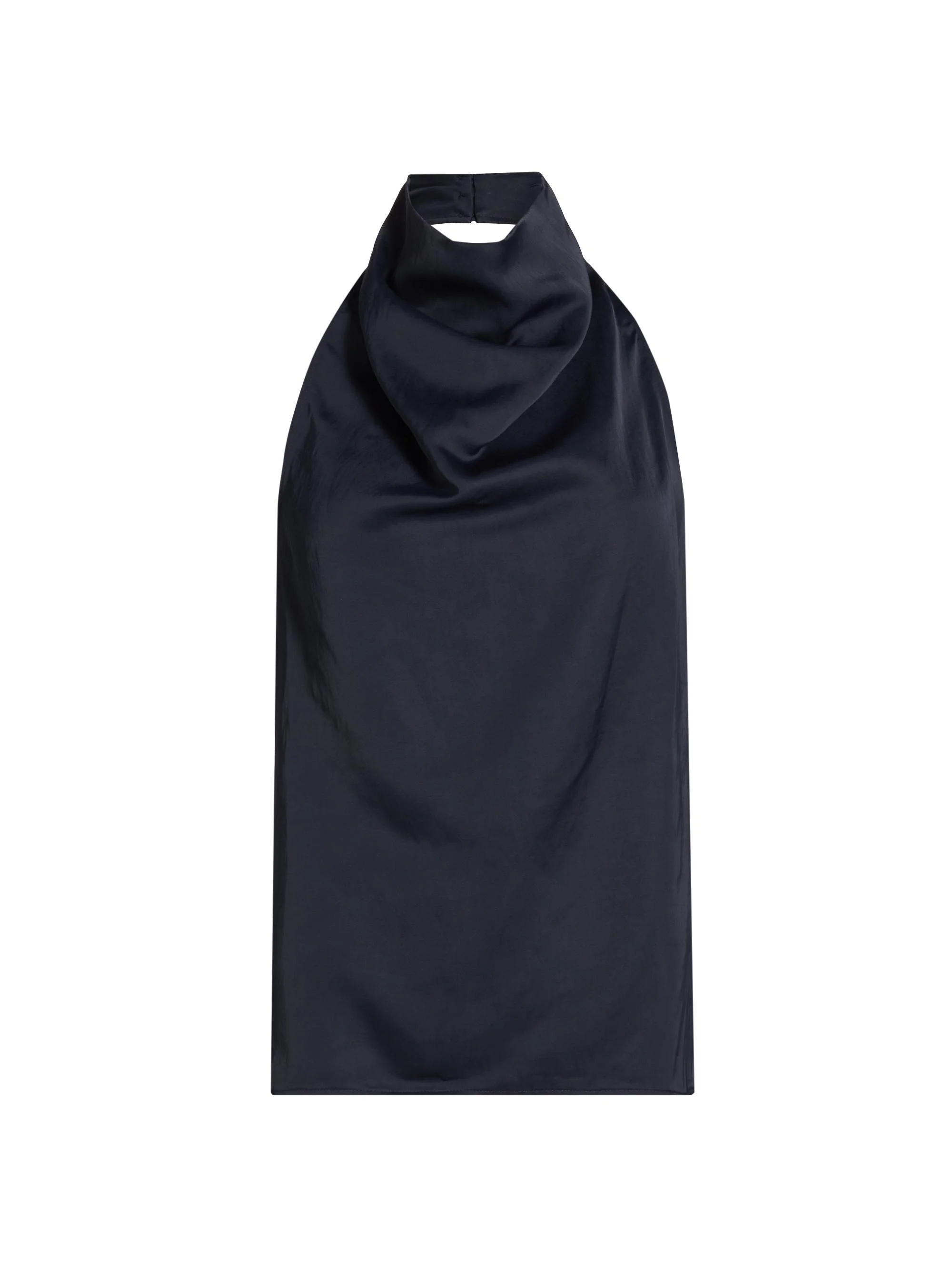 Women's Friday Night Halterneck Top - Midnight - 1