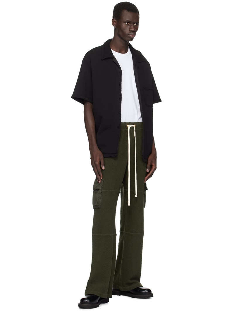 LES TIEN Black Heavyweight Shirt outlook