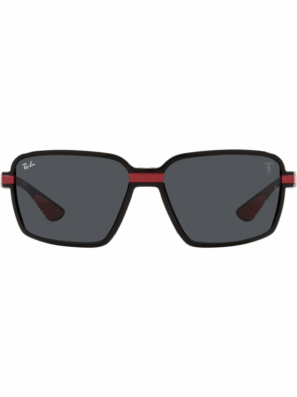 x Scuderia Ferrari rectangle-frame sunglasses - 1