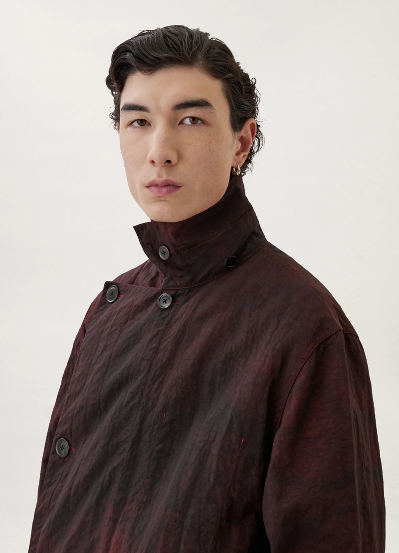 PRINTED LIGHT TRENCH COAT
NYLON CANVAS 7