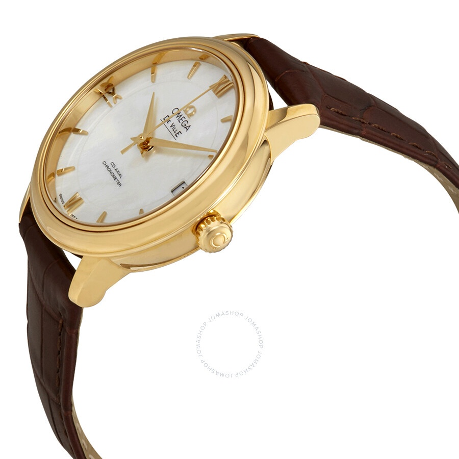 Omega De Ville Prestige Mother of Pearl Dial Ladies Watch 424.53.33.20.05.002 - 2