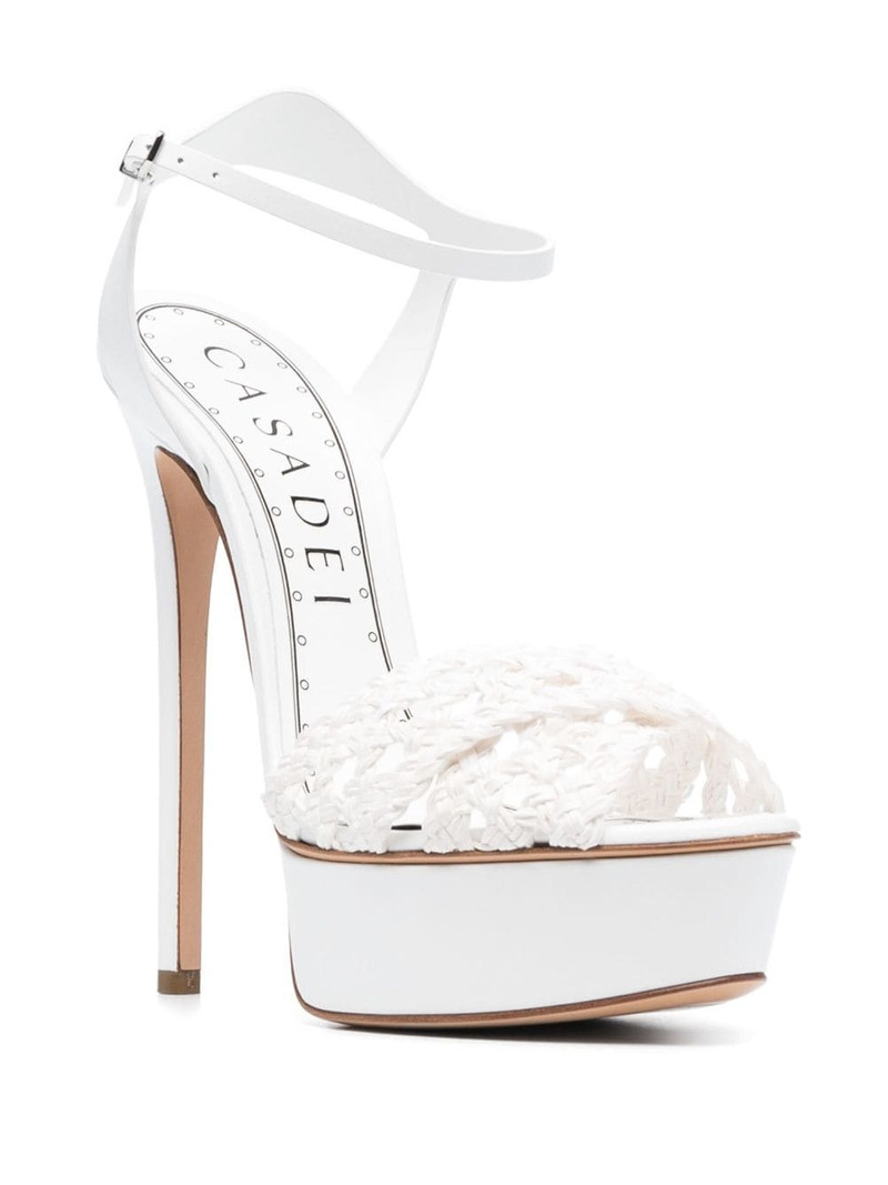 CASADEI Flora Versilia 155mm platform sandals outlook