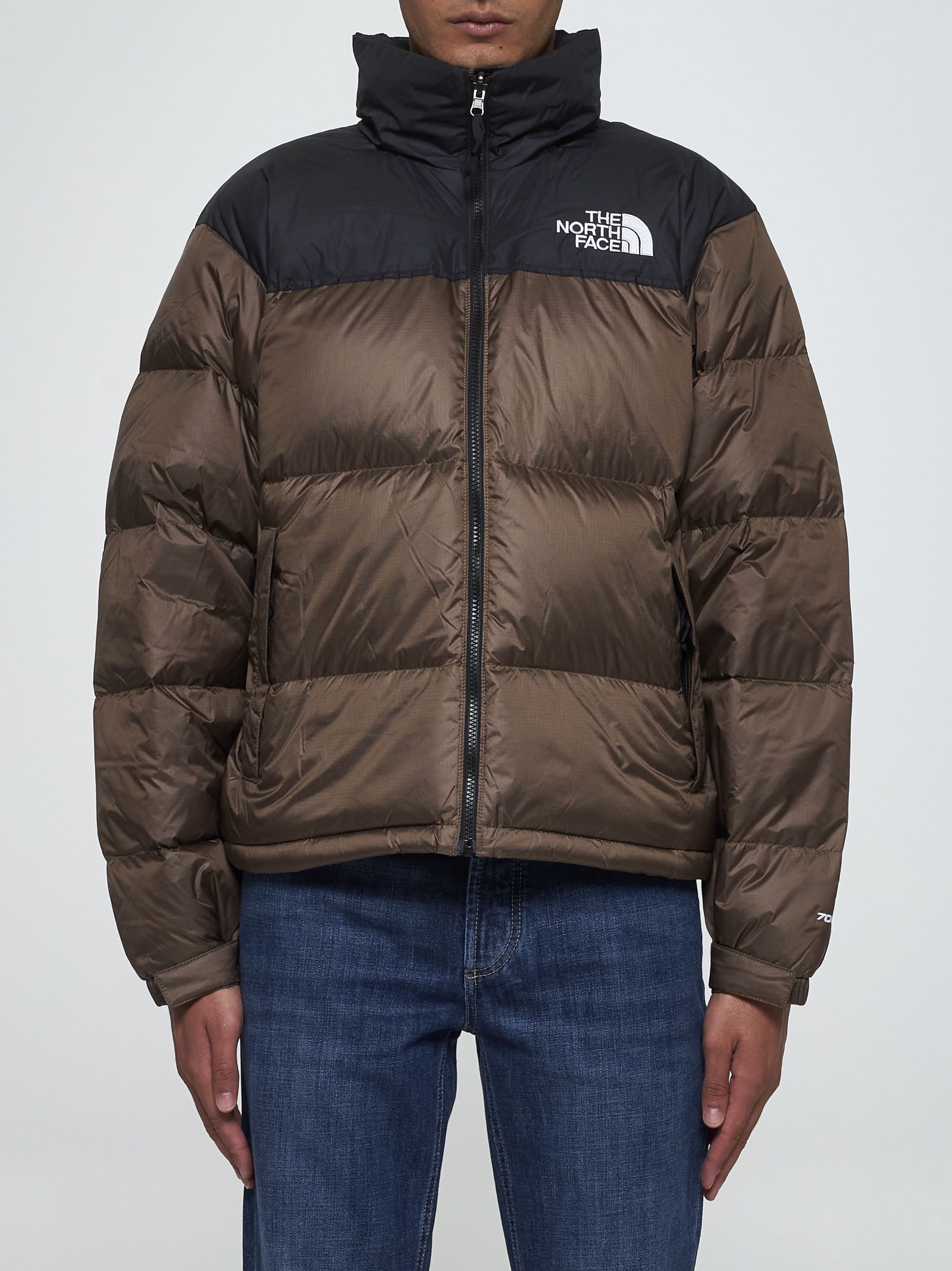 1996 Retro Nuptse quilted nylon down jacket - 2