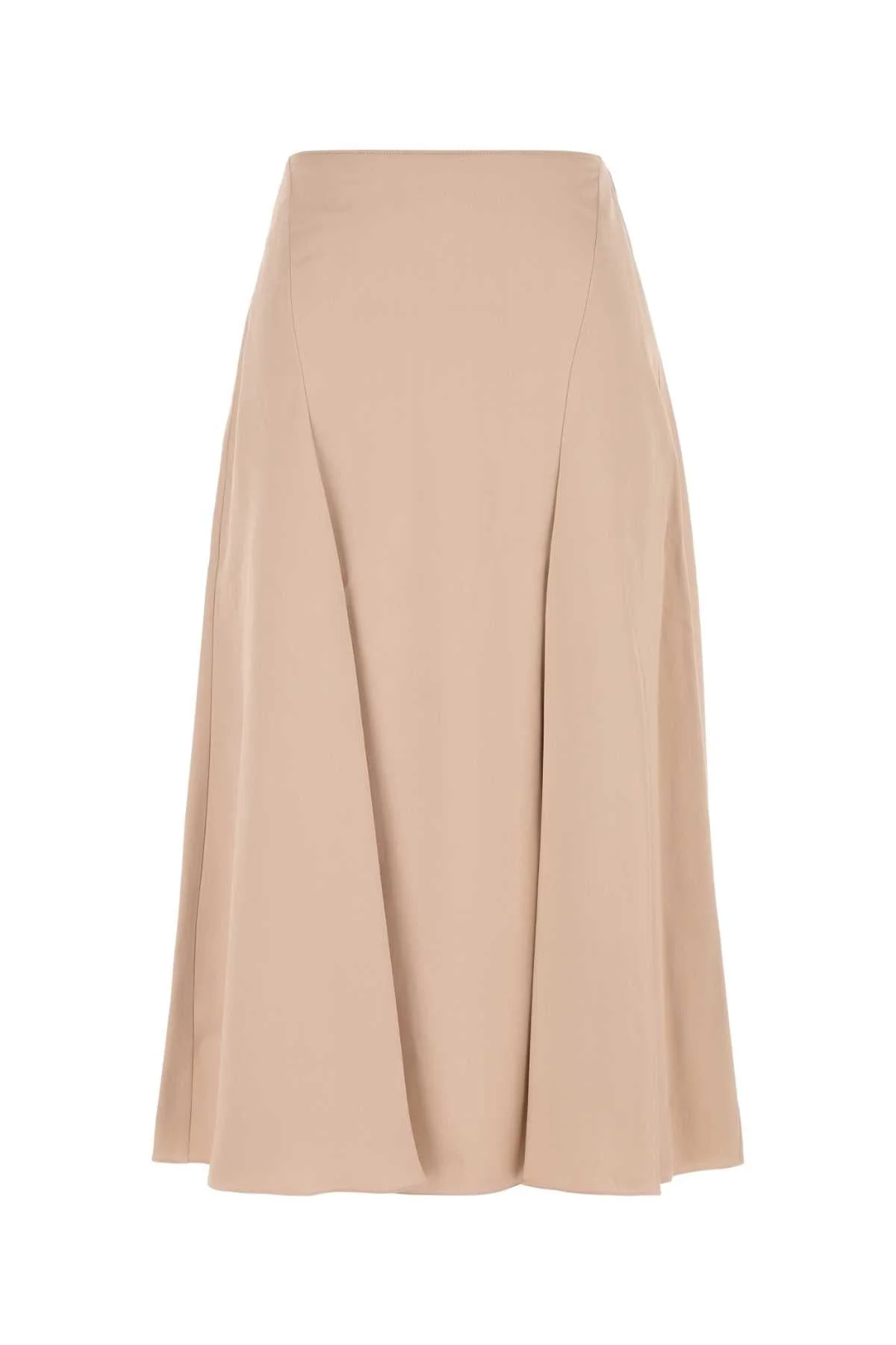 Fendi Women Pastel Pink Silk Skirt - 1