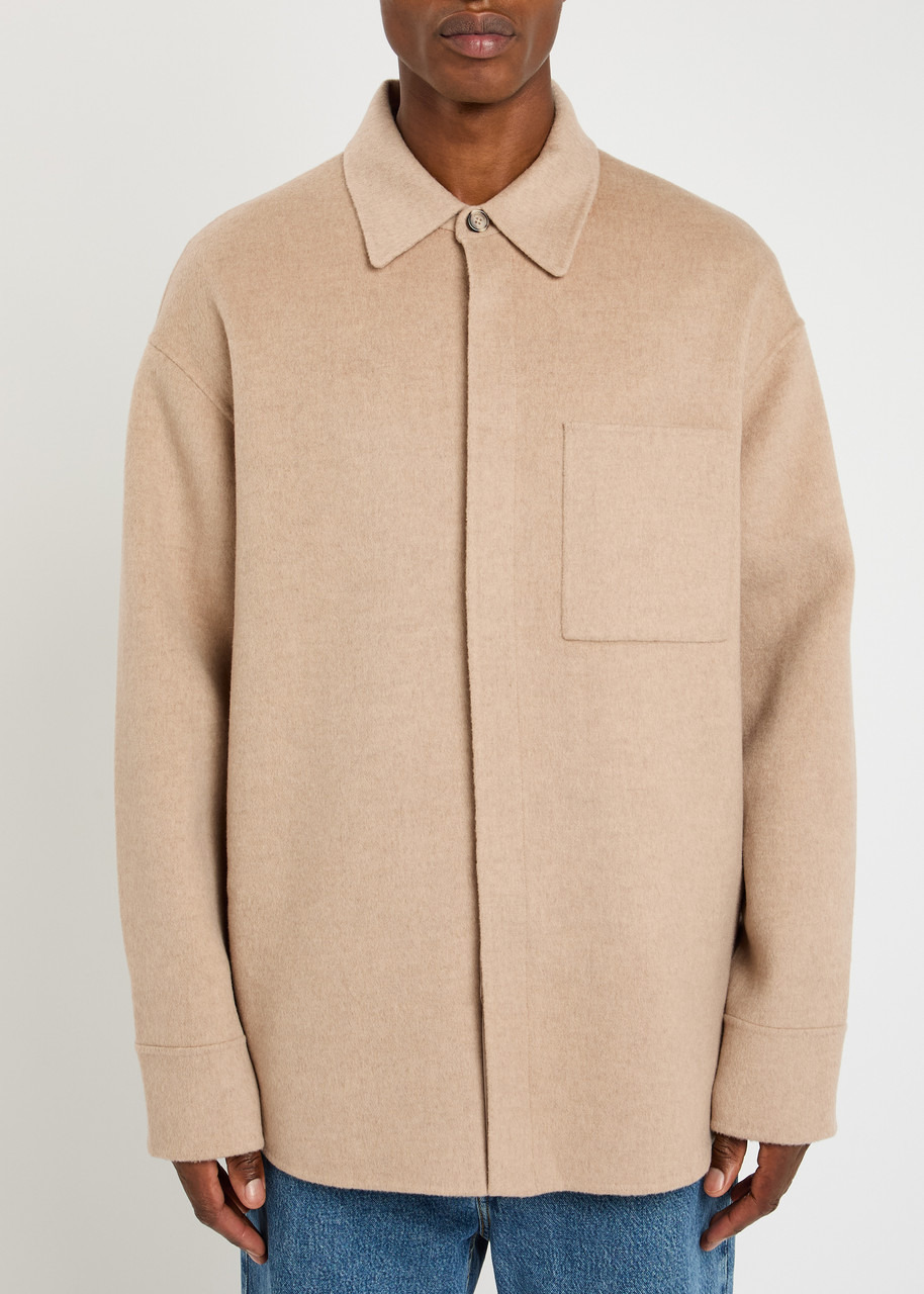JW Anderson Oversized Wool Overshirt - 2