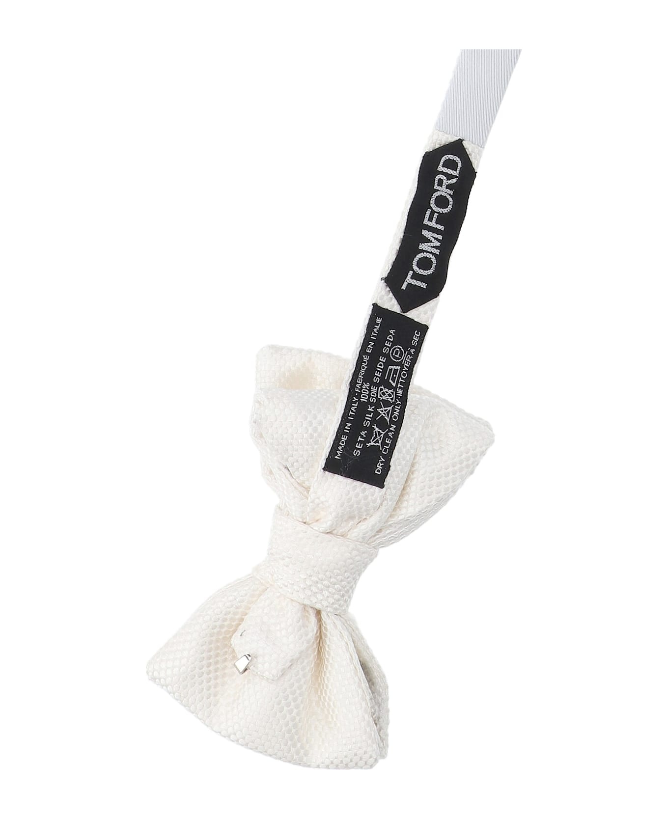Silk Knotted Bow Tie - 3