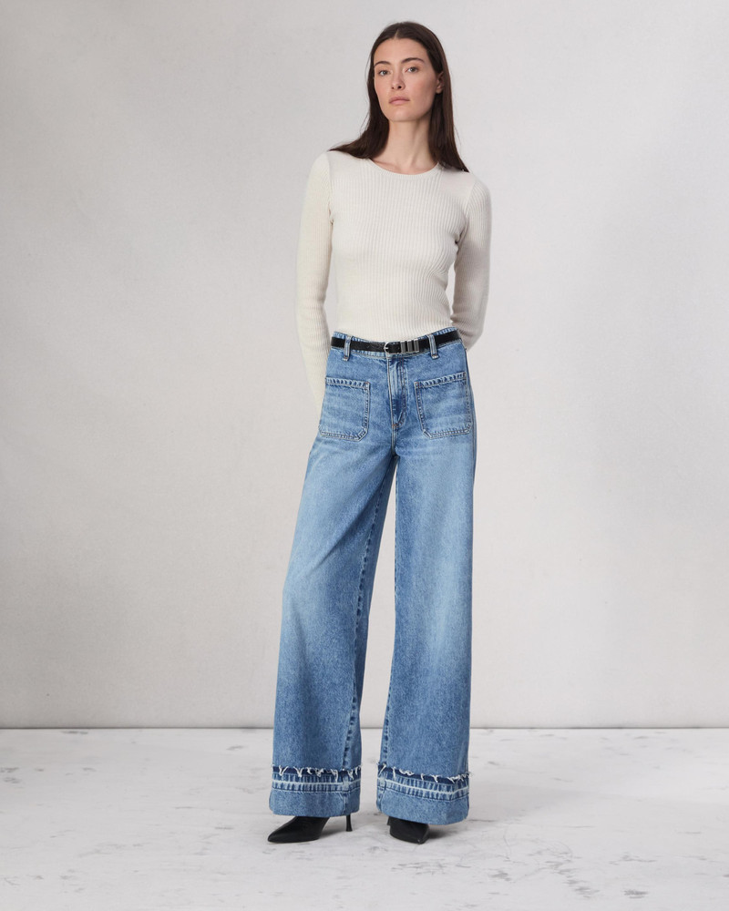 rag & bone Audrina Wool Crew outlook