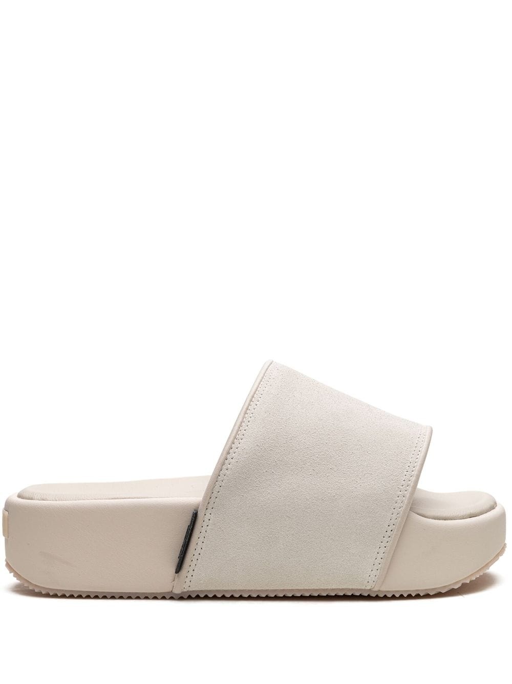 flatform leather slides - 1