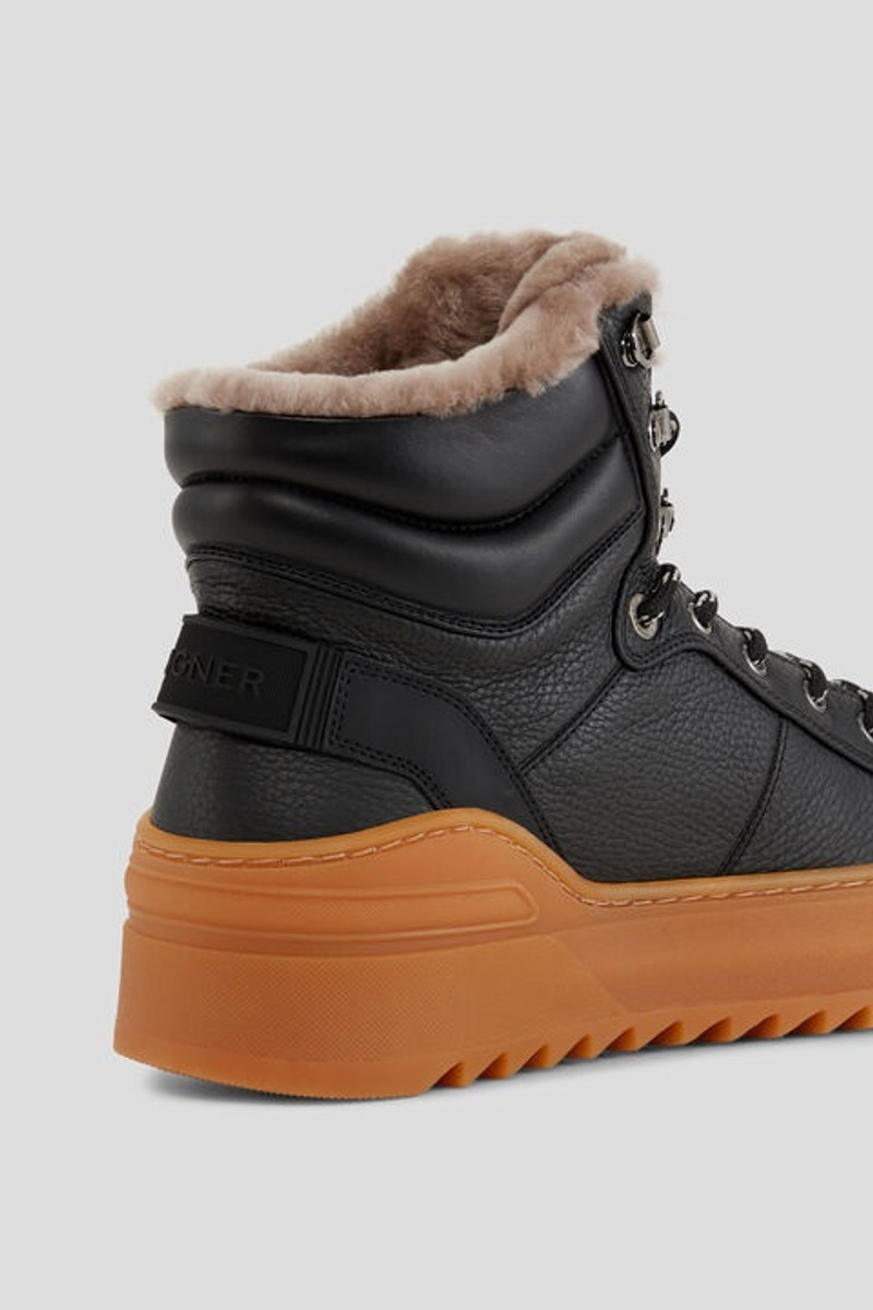 Bucharest high-top sneakers in Black 7