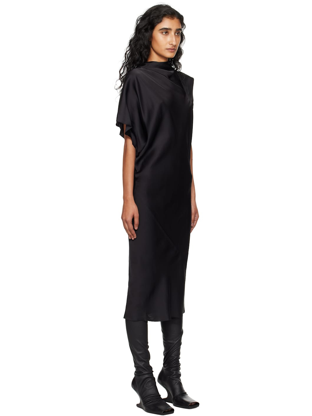 Black Concordians Seb Midi Dress - 2