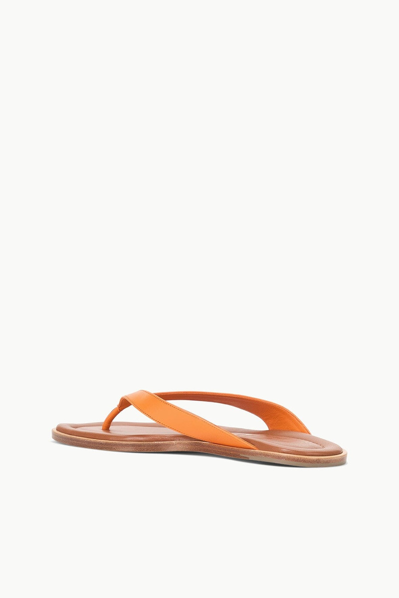 STAUD STAUD DANTE THONG SLIDE CLEMENTINE TAN outlook
