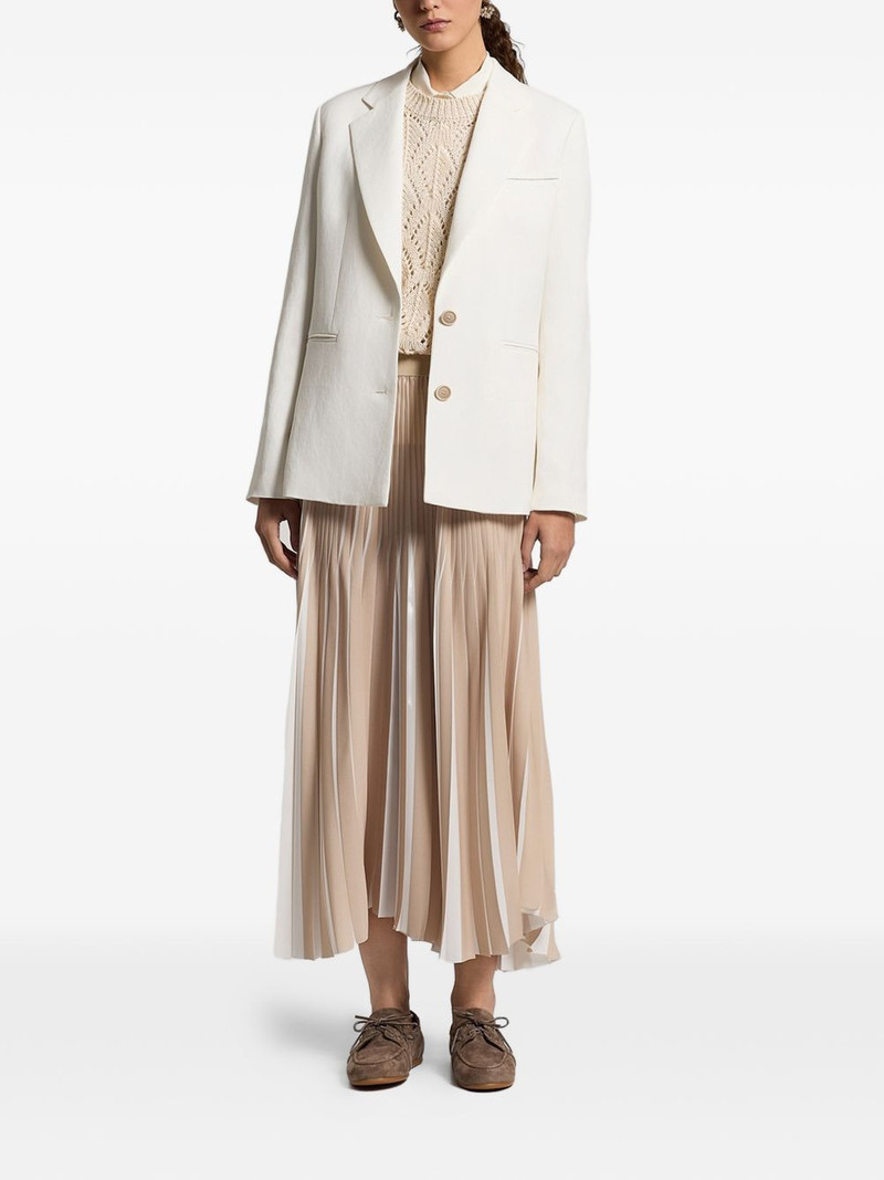 PESERICO single-breasted blazer outlook