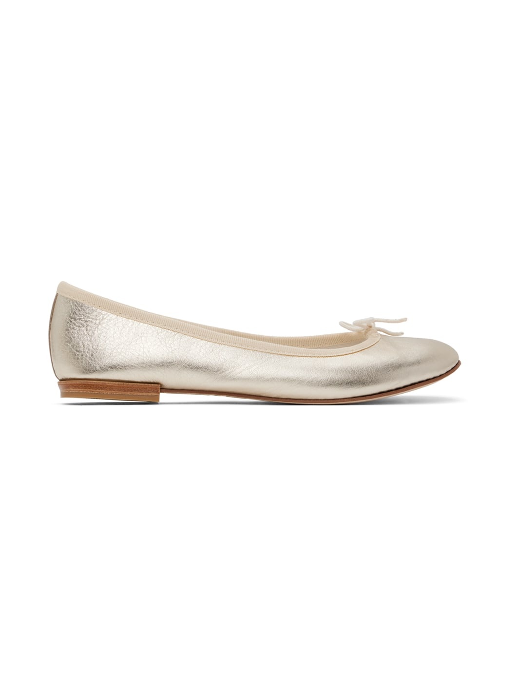 Gold Cendrillon Ballerina Flats - 1