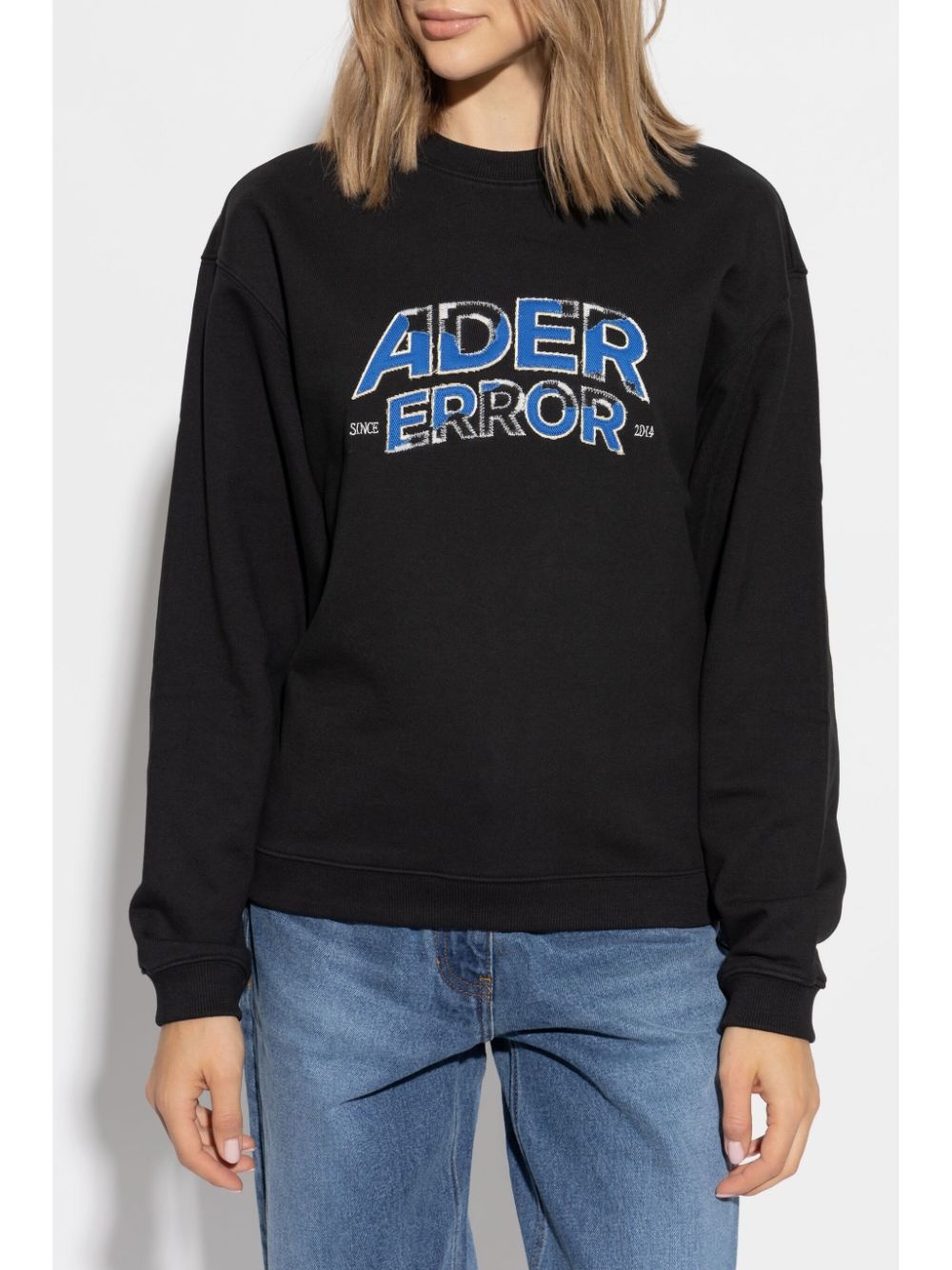 logo embroidered sweatshirt - 2