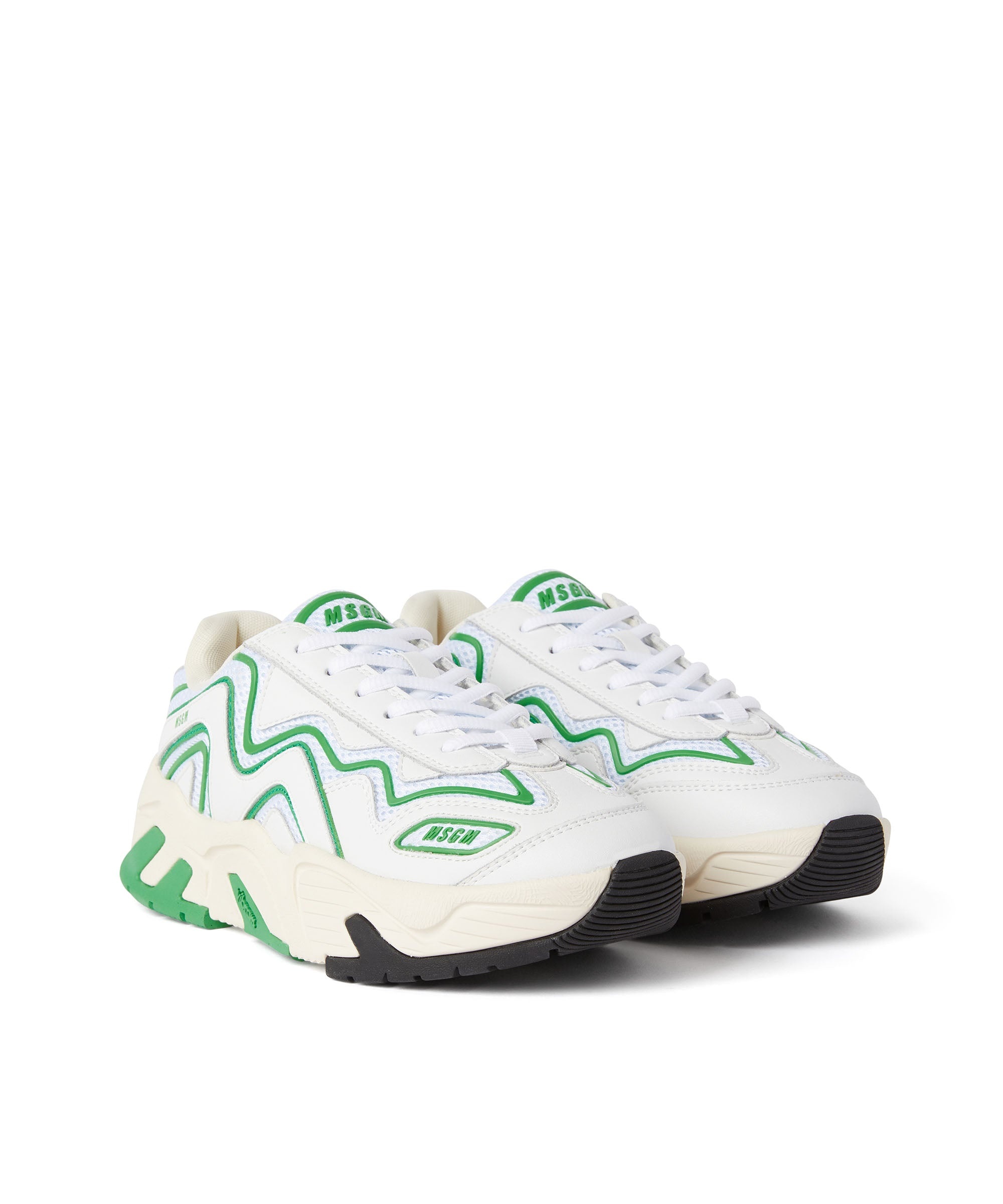 スニーカー MSGM VORTEX SNEAKER WITH VIBRAM SOLE MSGM Vortex Sneakers with Vibram sole | REVERSIBLE