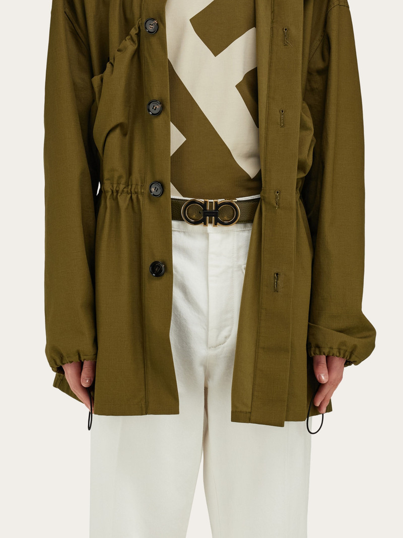 Reversible and adjustable Gancini belt 4