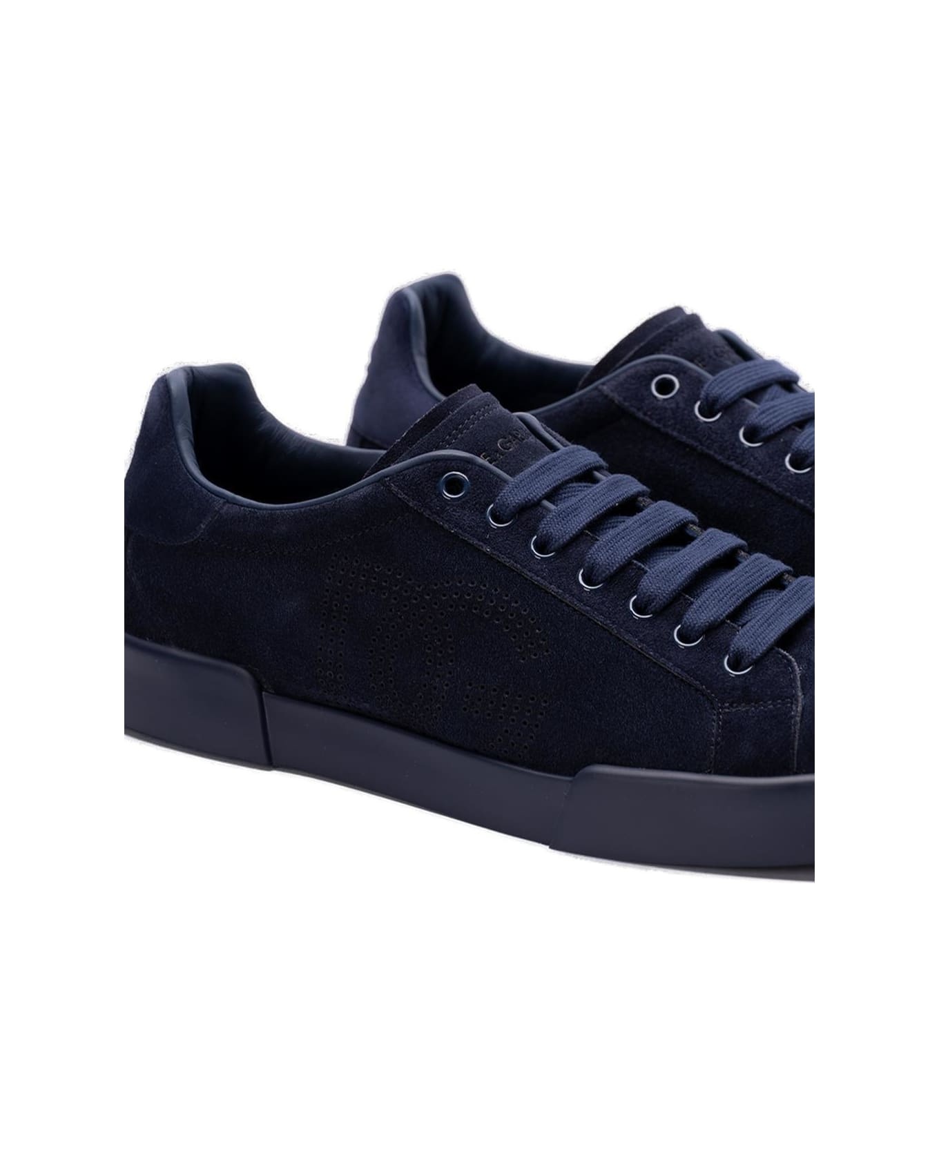 Portofino Logo Perforated Sneakers - 5