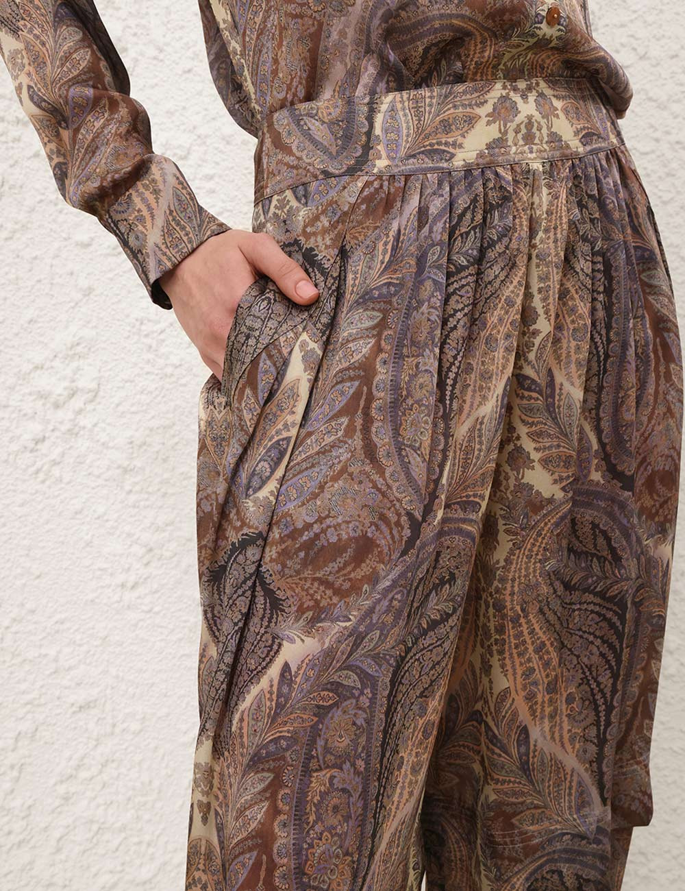 Hypnotic Silk Harem Pant - 5