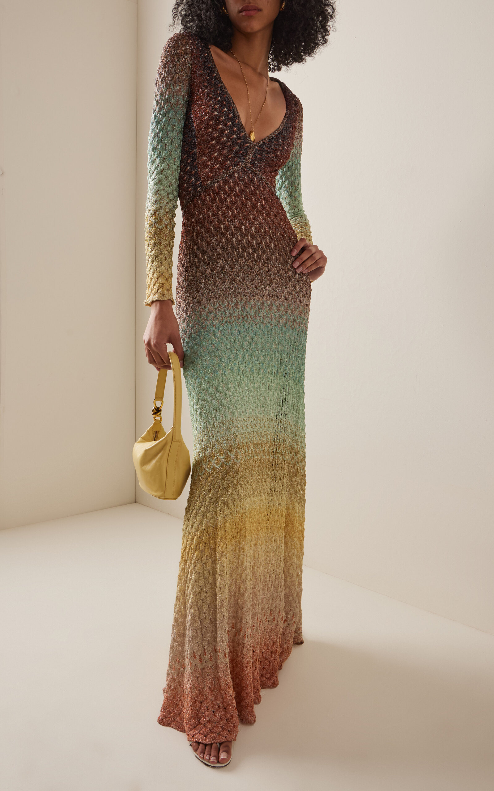Knit Maxi Dress multi - 2