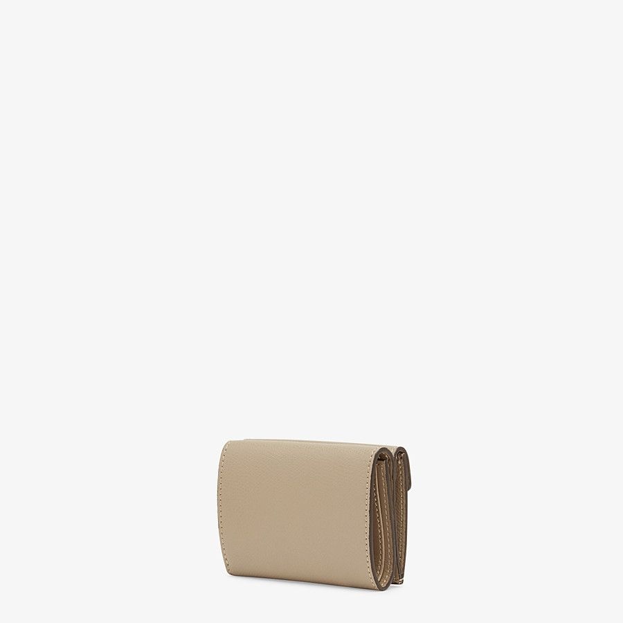 Beige leather wallet - 2