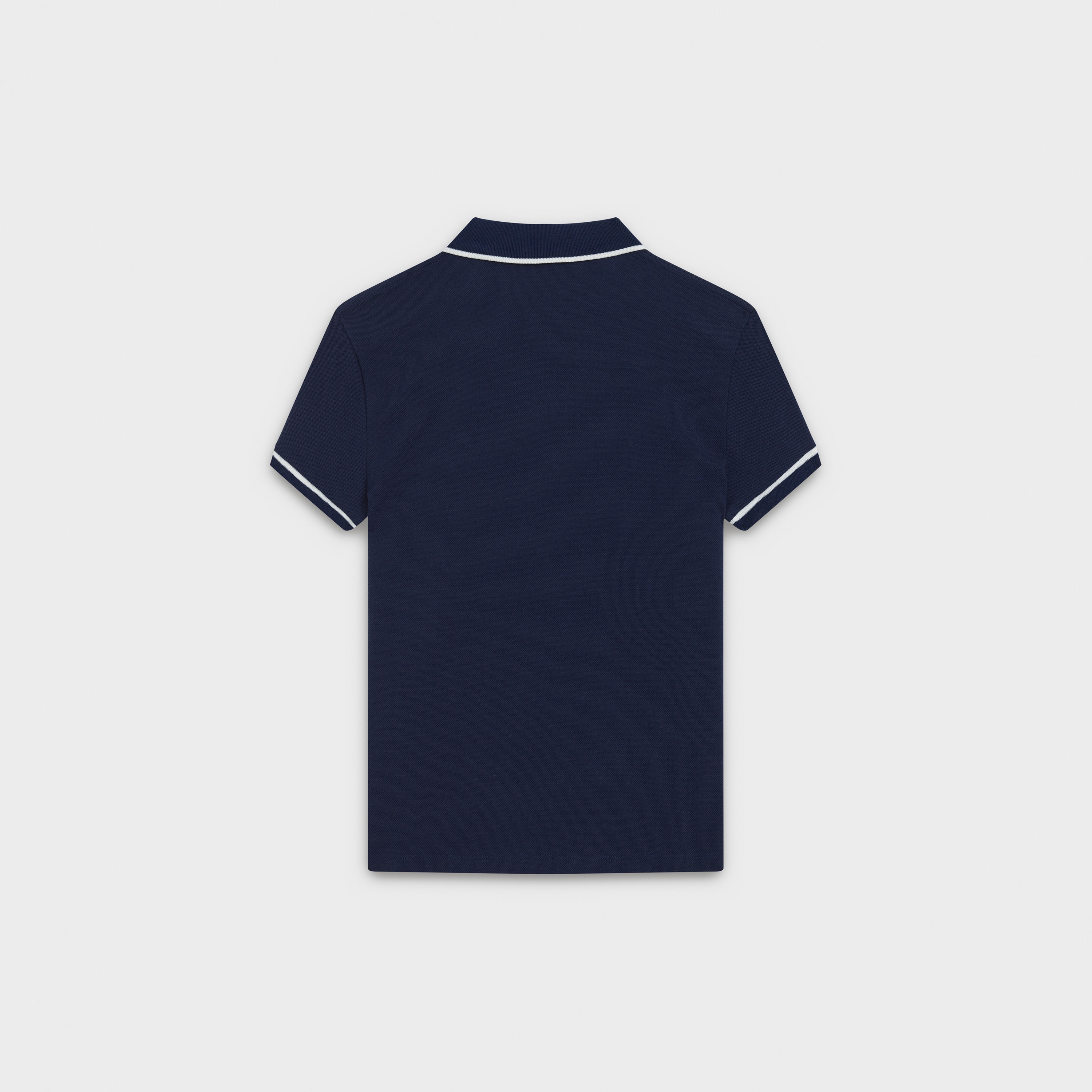 'TRIOMPHE' POLO IN COTTON PIQUÉ - 2