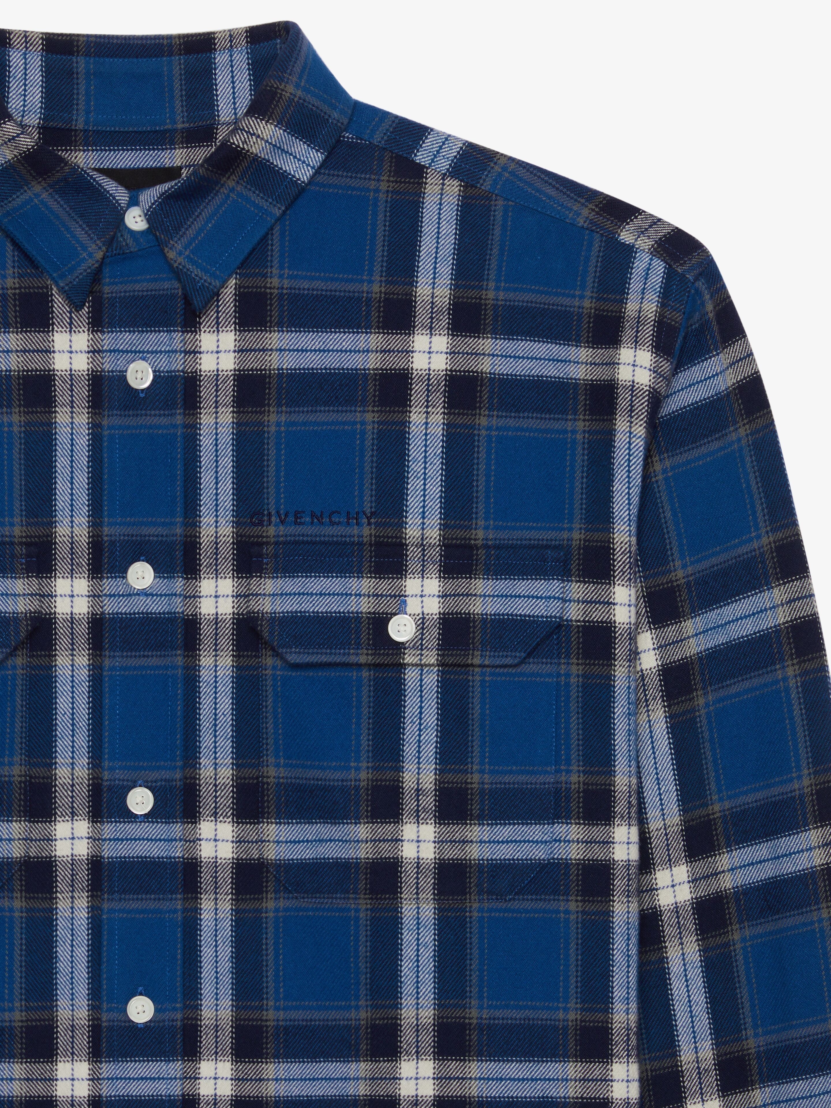 CHECKED SHIRT IN COTTON - 2