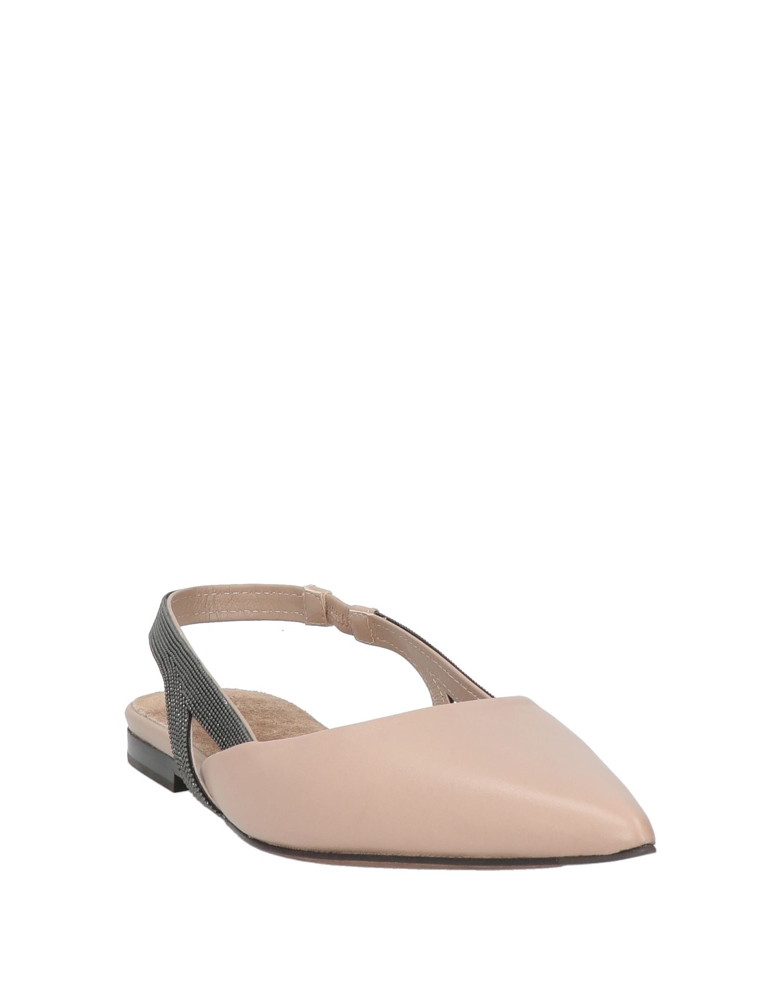 Light brown Women's Ballet Flats - 2
