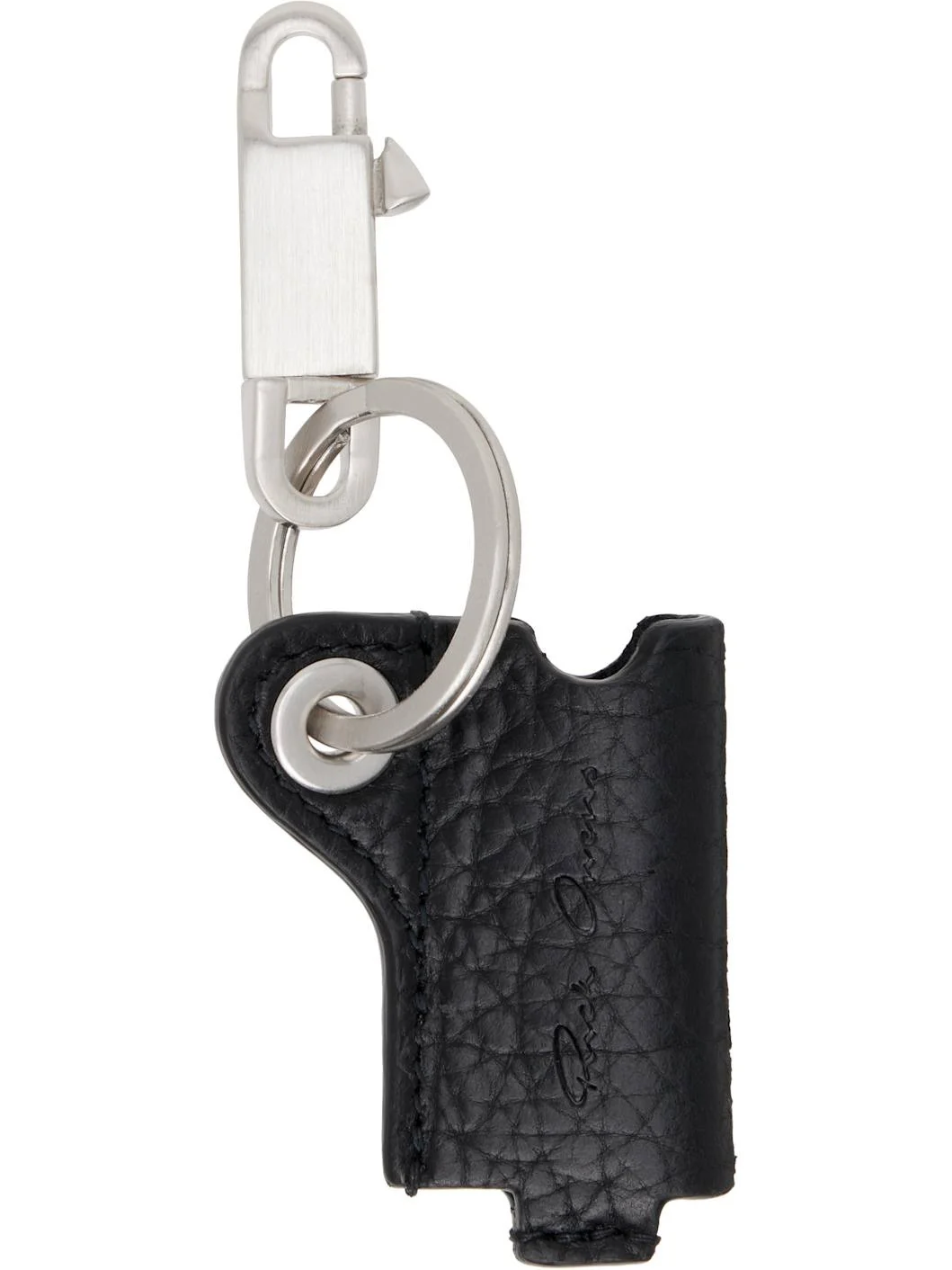 Silver & Black Concordians Mini Lighter Holder Keychain - 1