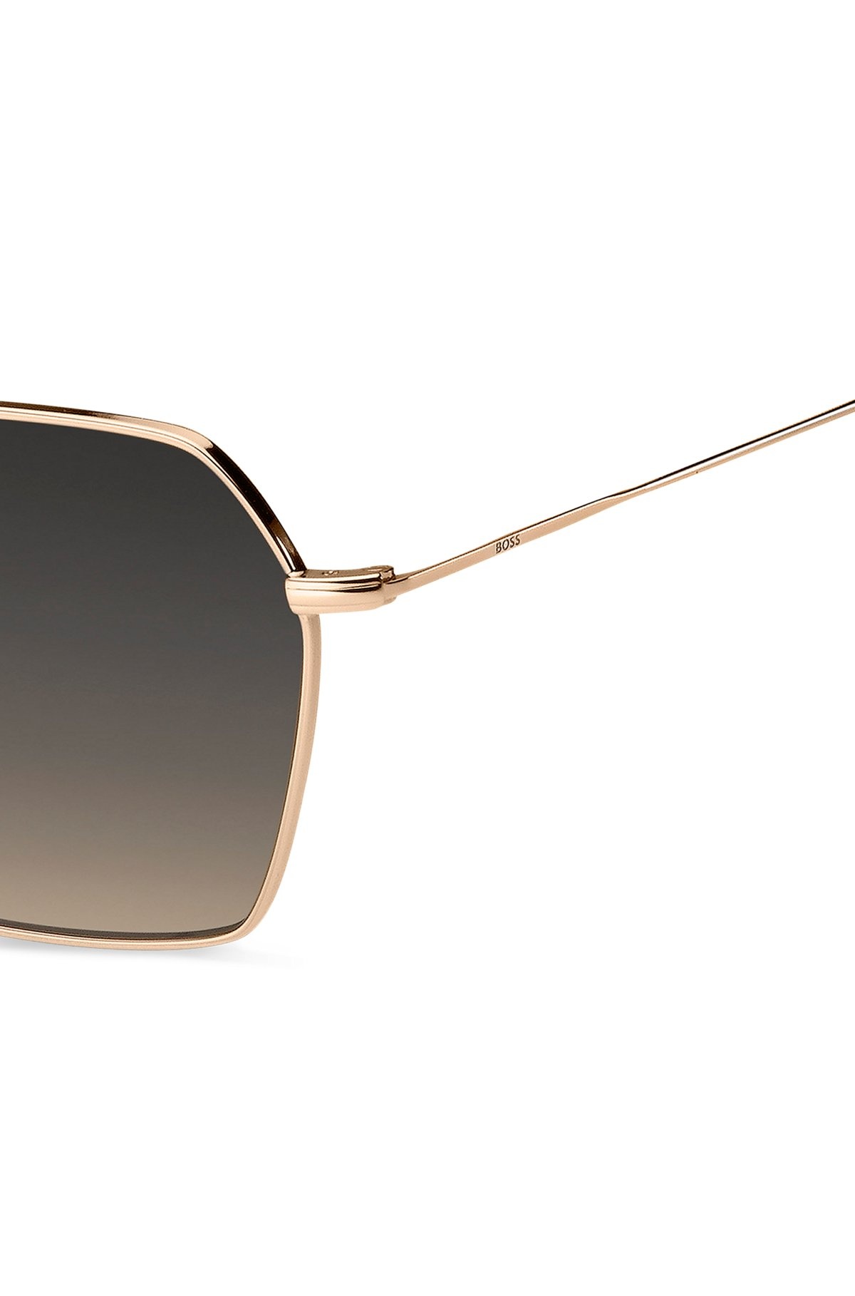 STEEL SUNGLASSES WITH DOUBLE BRIDGE - 2