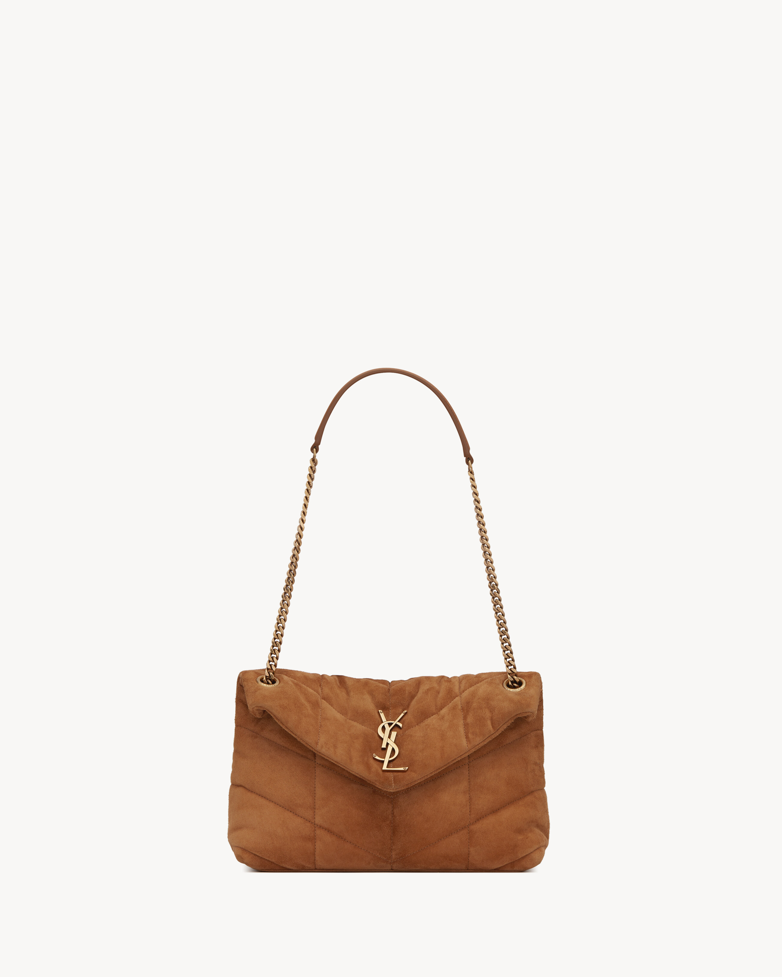 PUFFER SMALL IN SUEDE - 1