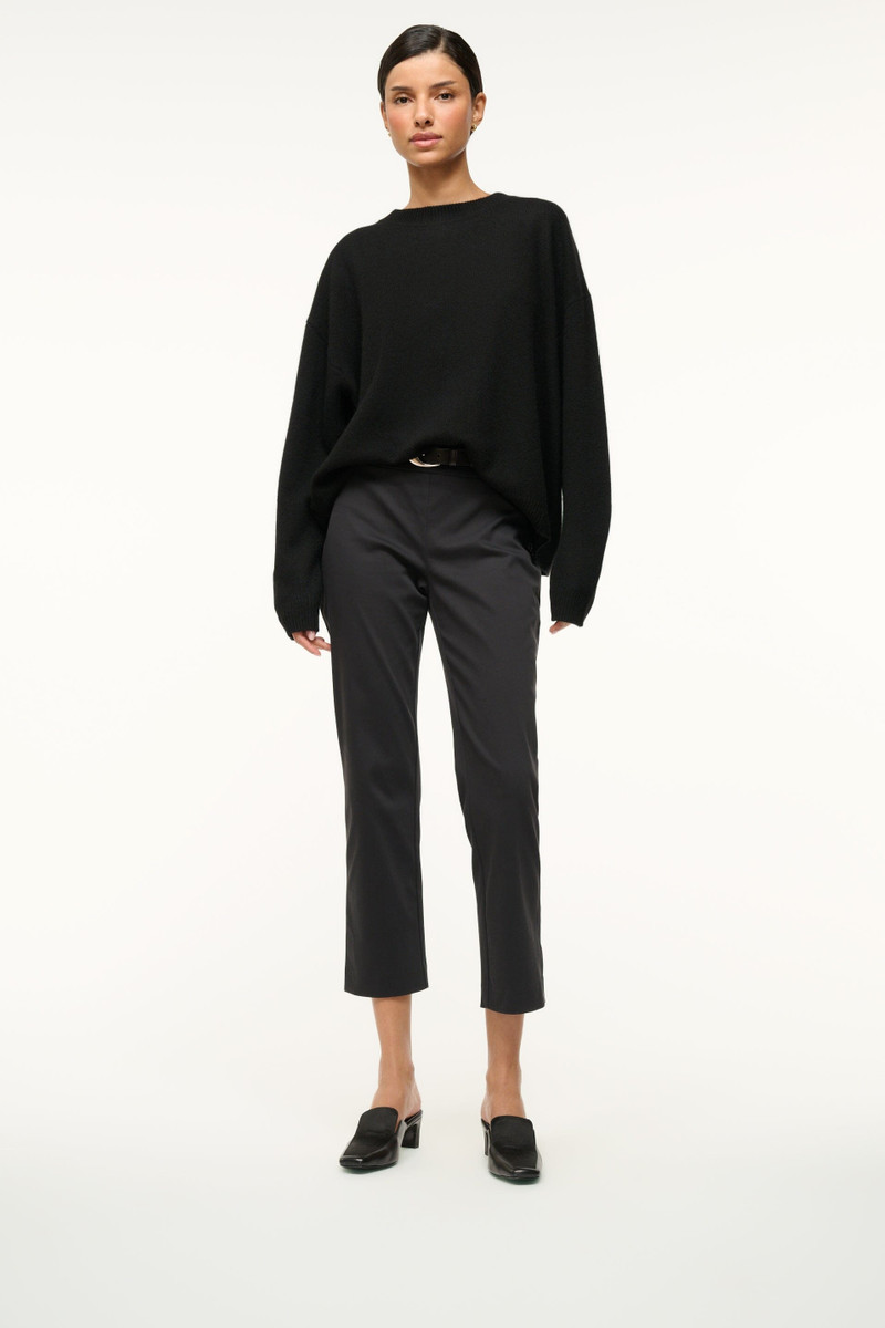 STAUD LEE LOAFER MULE BLACK 4