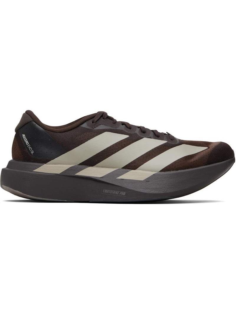 Brown Adizero EVO SL Sneakers 1