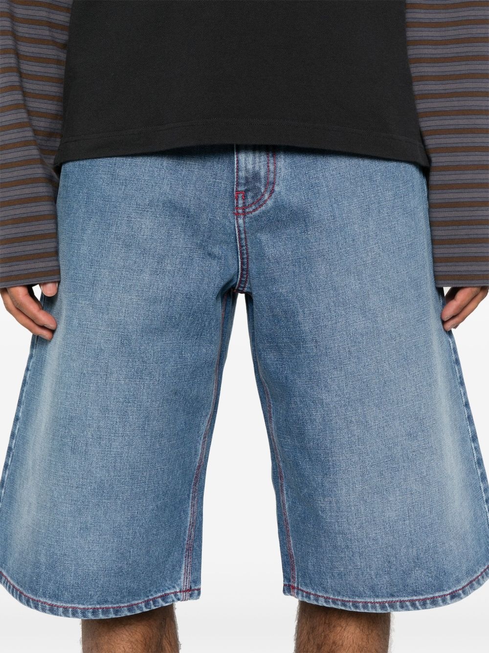 denim shorts - 5