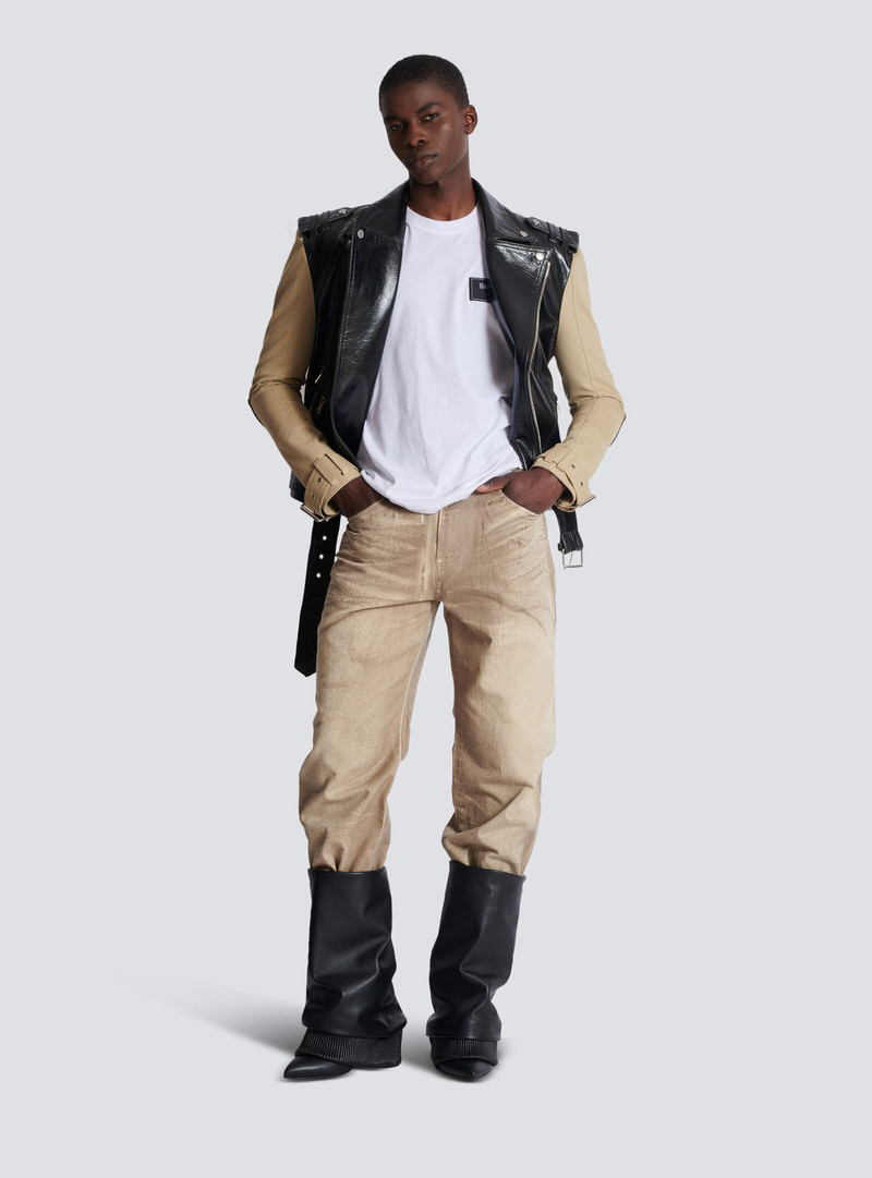 Balmain T-shirt with Balmain Couture label outlook
