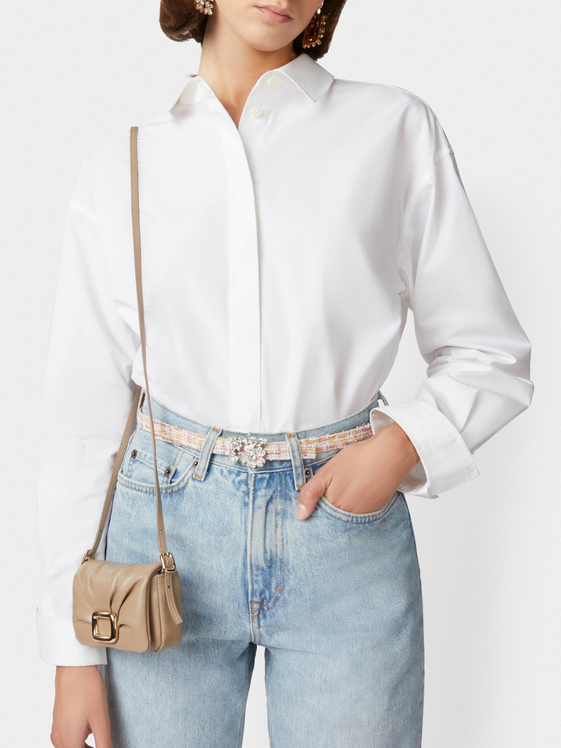 Viv' Choc Wallet in leather 6