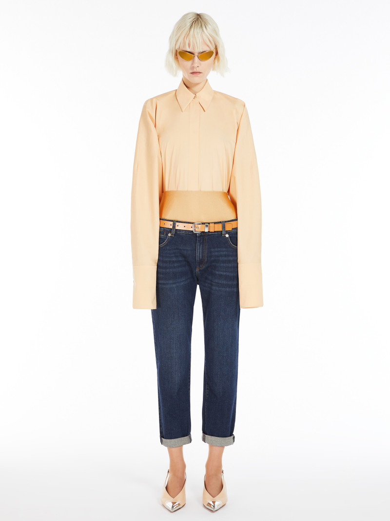Sportmax NAVATA Low-rise cigarette jeans outlook