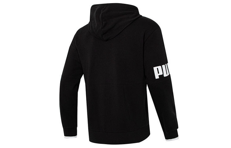 PUMA Puma Power Full-Zip Hoody Jacket 'Black' 676668-01 outlook