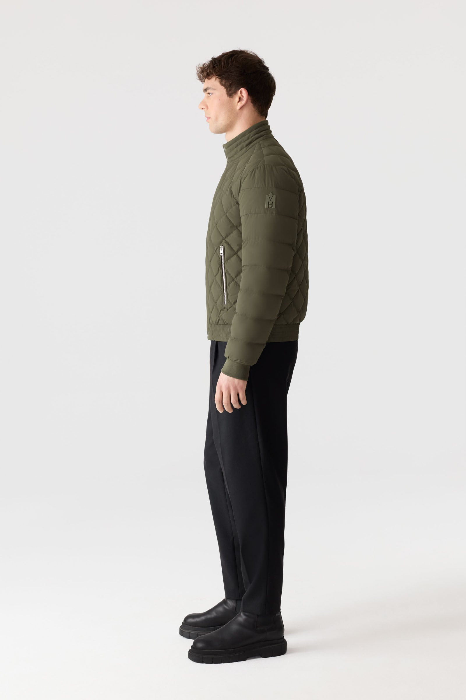 BODHI Down Quilted Blouson-Style Jacket - 3