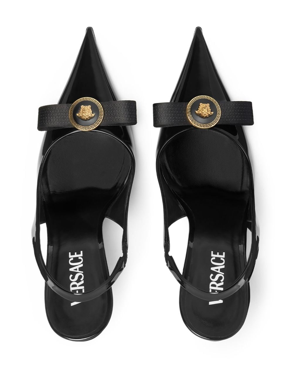 Gianni 120mm leather pumps - 4
