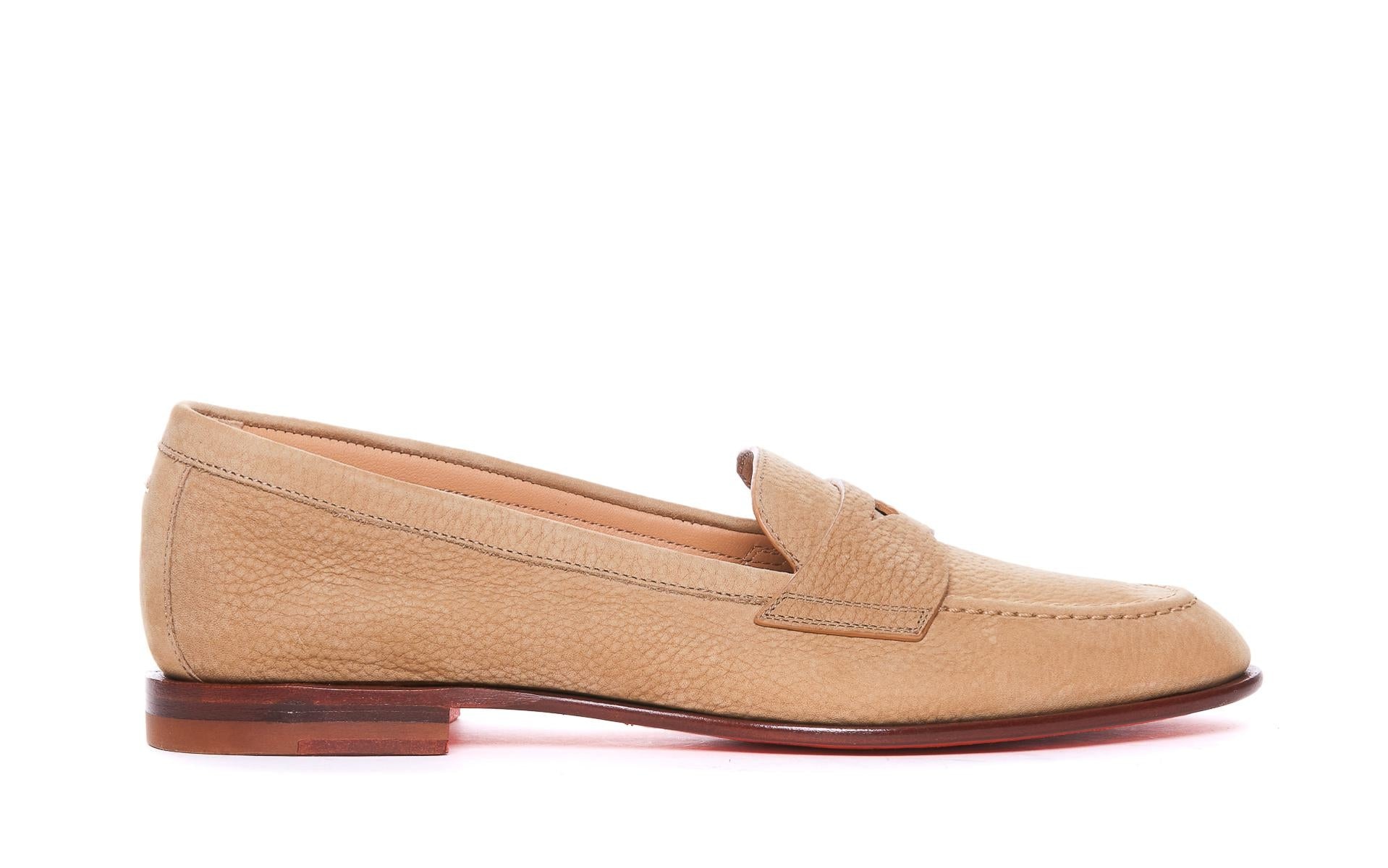 SANTONI FLAT SHOES - 1