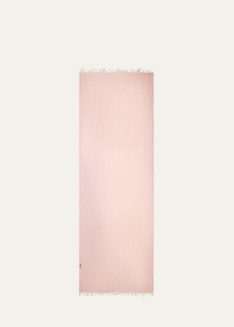 AKRIS Laminated Linen Scarf, 79x28" outlook