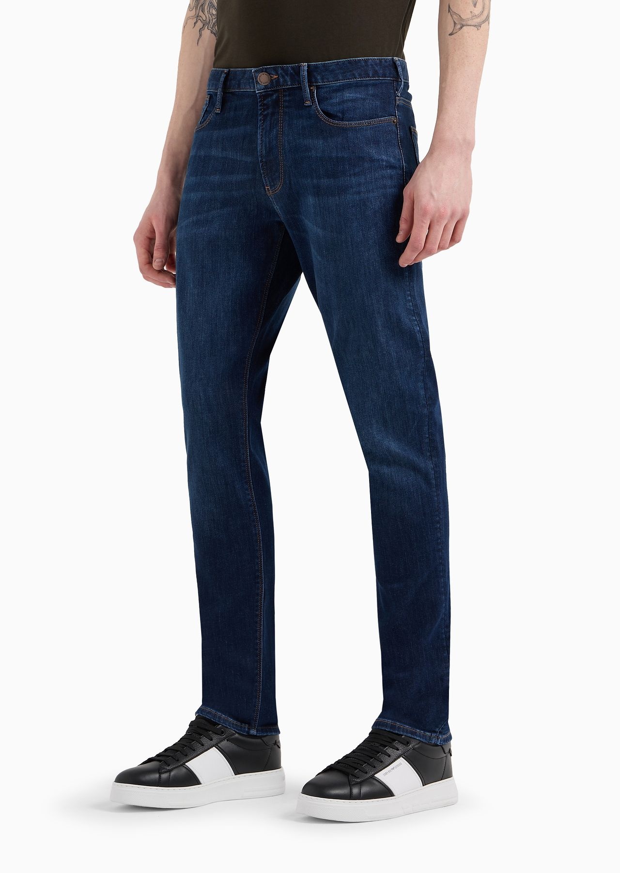 J06 Slim-fit, washed, 11.5 oz comfort-denim jeans - 2