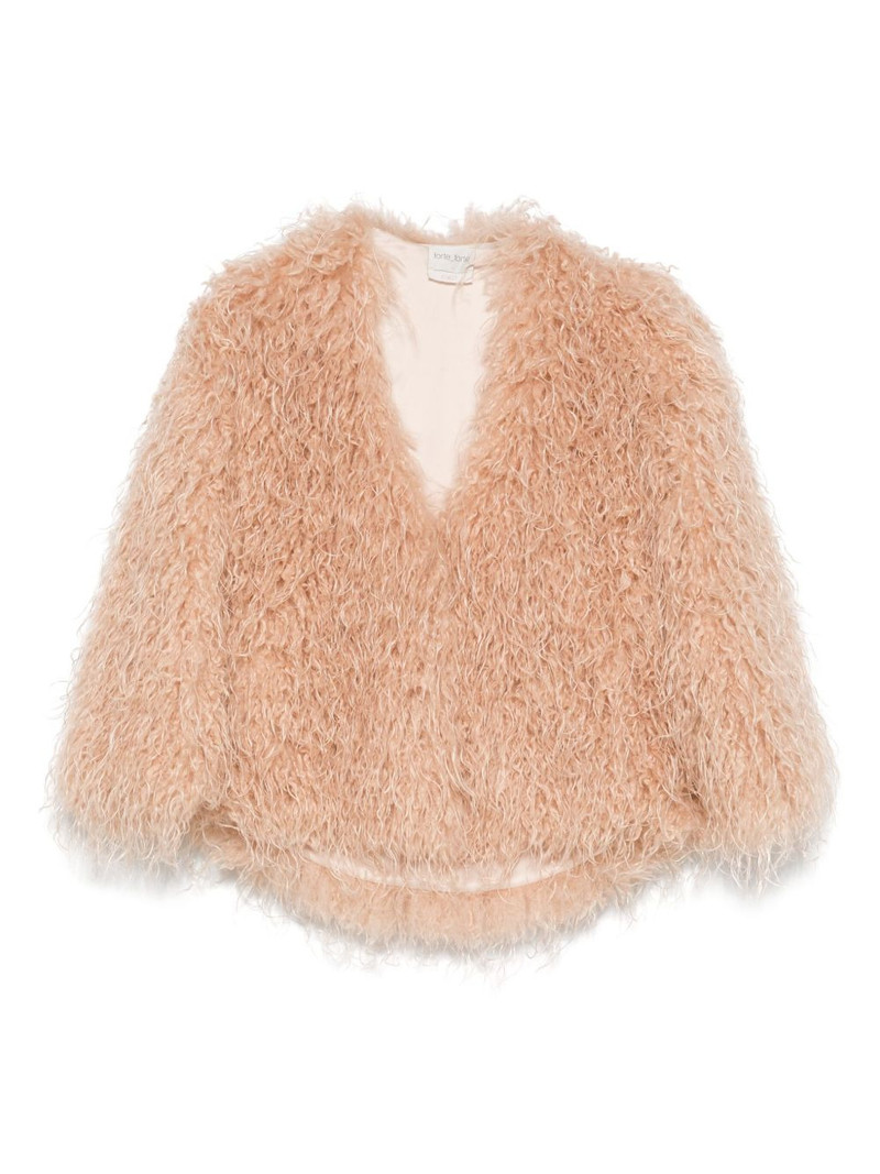 V-neck coat 1